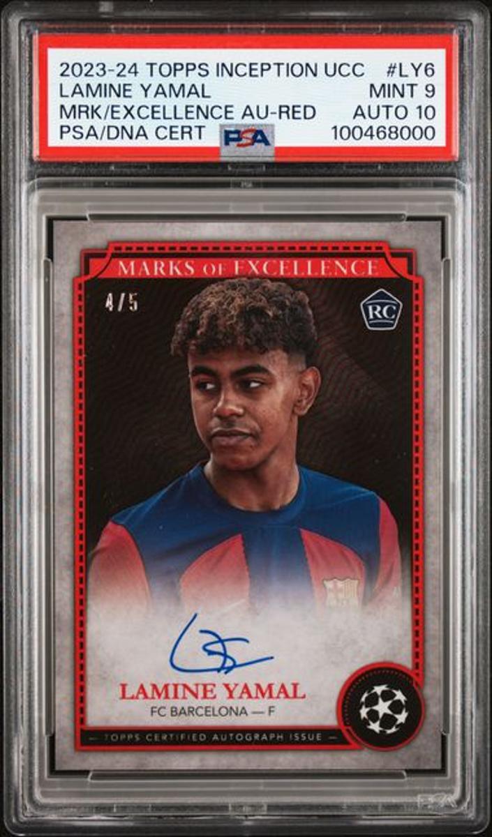 2023 Topps Inception UEFA Club Competitions Soccer Card Set Prices for ...