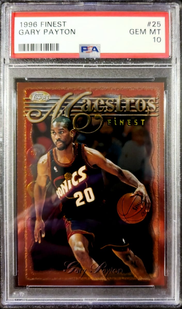 Gary Payton Finest Producers Ref PSA NBA Top 50 NBA players from 
