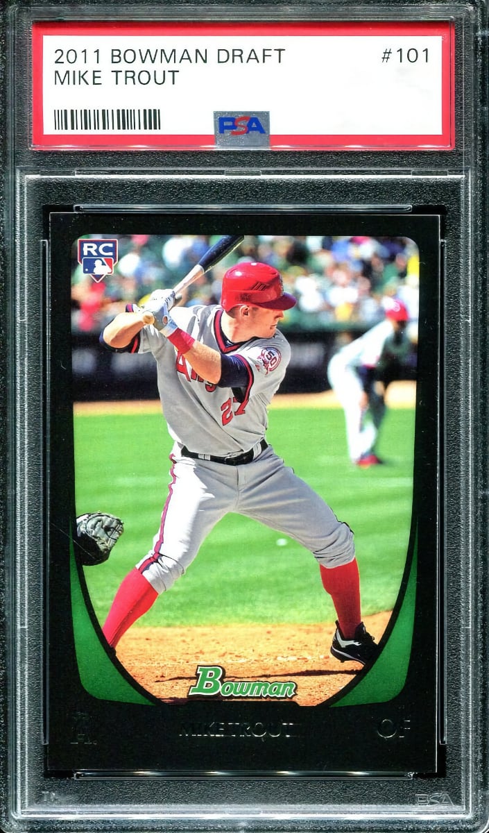 Mike Trout - 2011 Bowman Draft Baseball