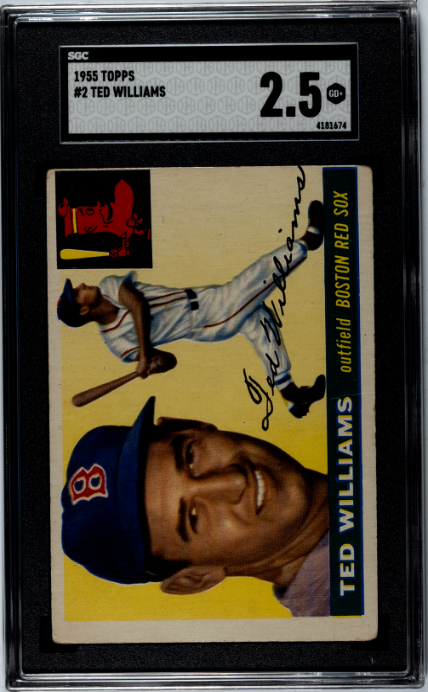Ted Williams 1955 Topps Baseball
