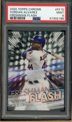 2020 Yordan Alvarez Topps Chrome Baseball #FF-15