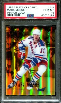 1995 Select Certified Mark Messier [Mirror Gold] #14 card