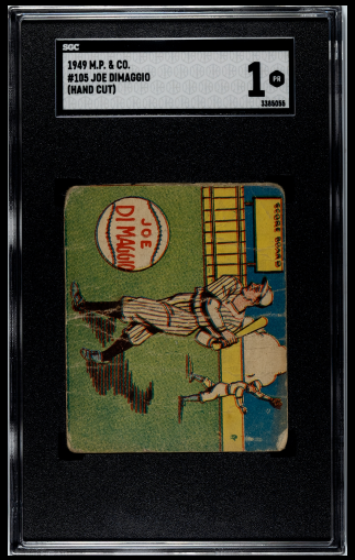 1943 R302-1 M.P. & Co. Baseball Joe DiMaggio #NNO