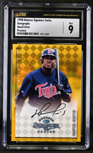 1998 Donruss Baseball David Ortiz #NNO