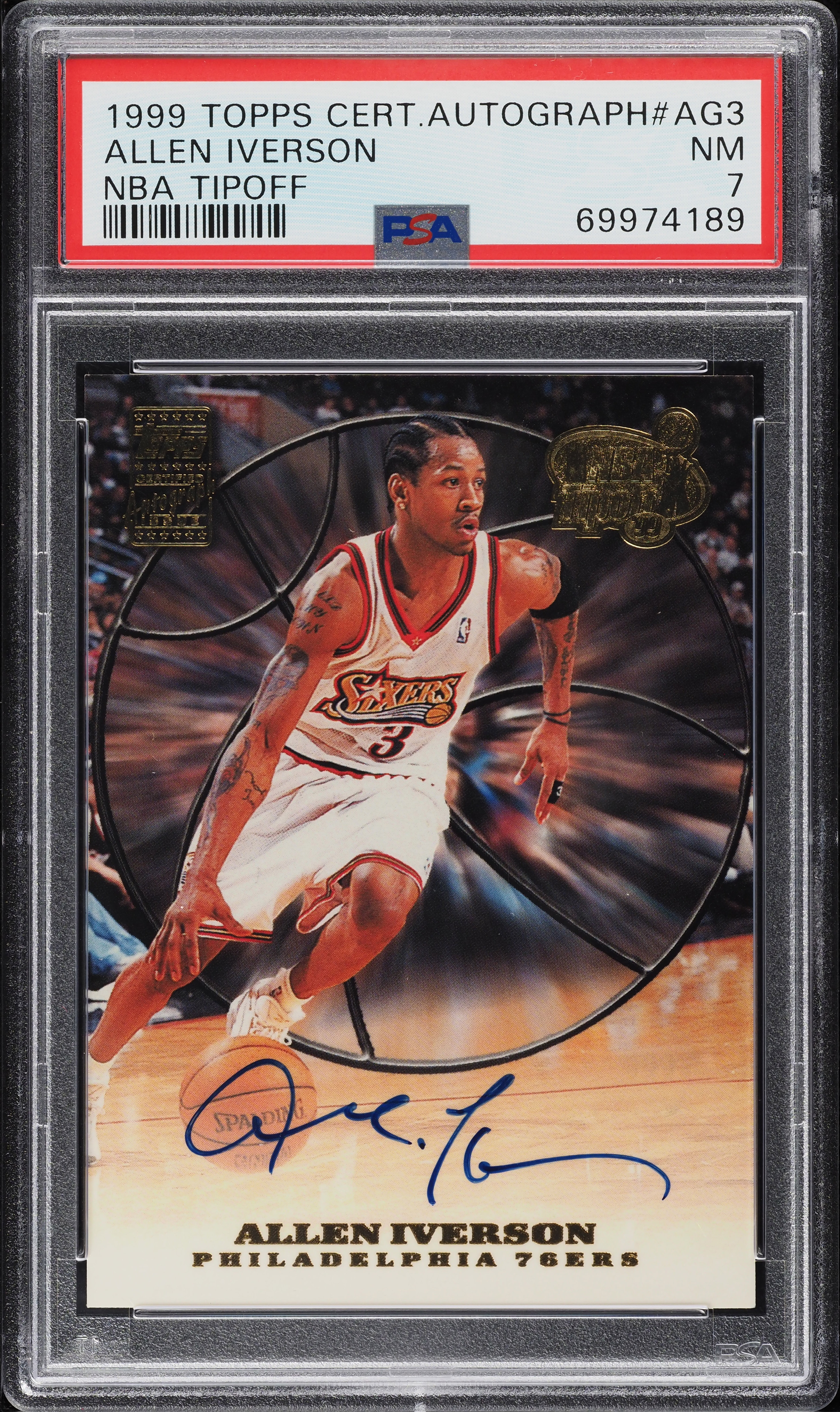 1999 Allen Iverson #AG3