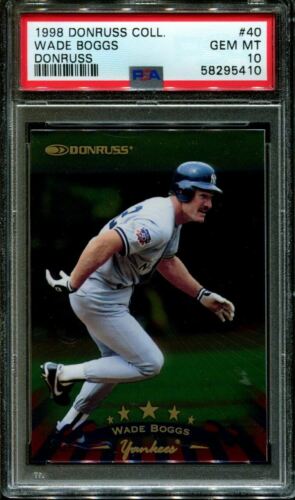 1998 Donruss Collections Baseball Wade Boggs #40