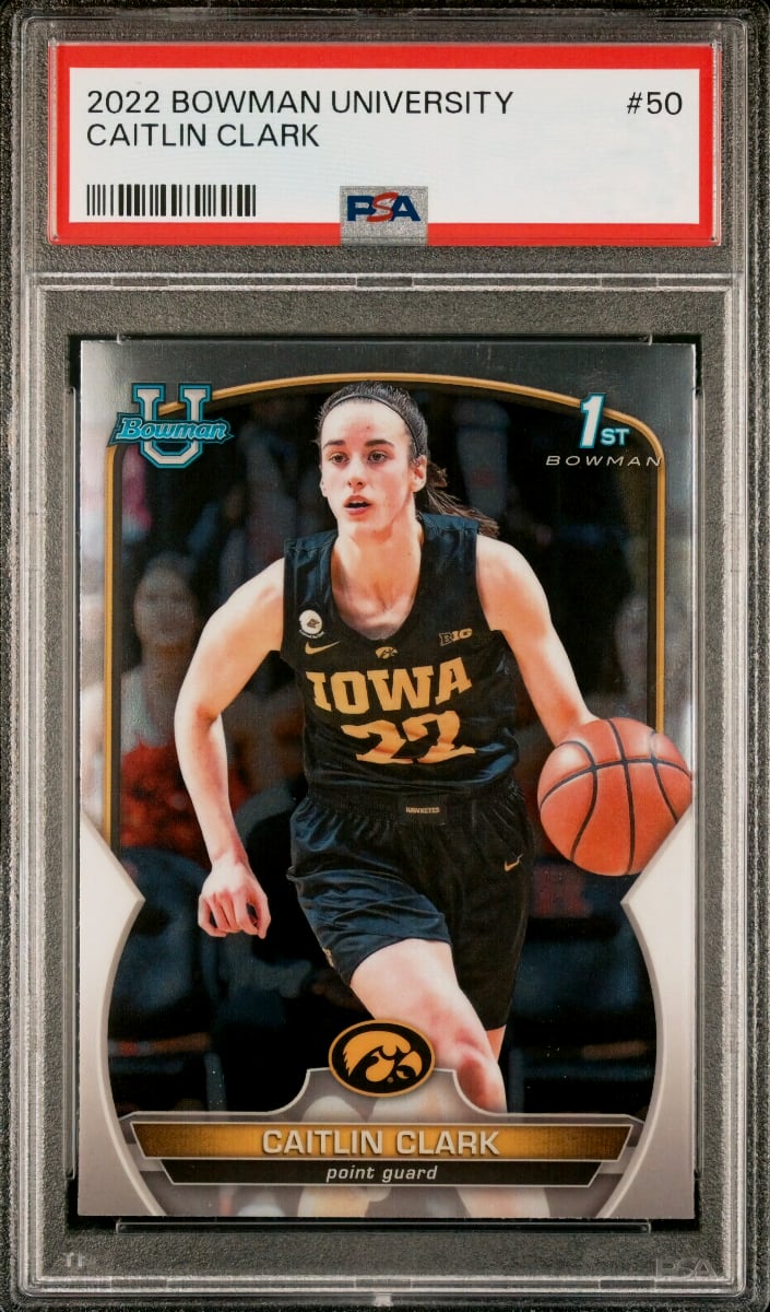 Caitlin Clark - 2022 Bowman Chrome University Basketball