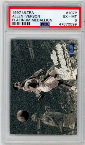 1997 Allen Iverson [Platinum Medallion] #107P