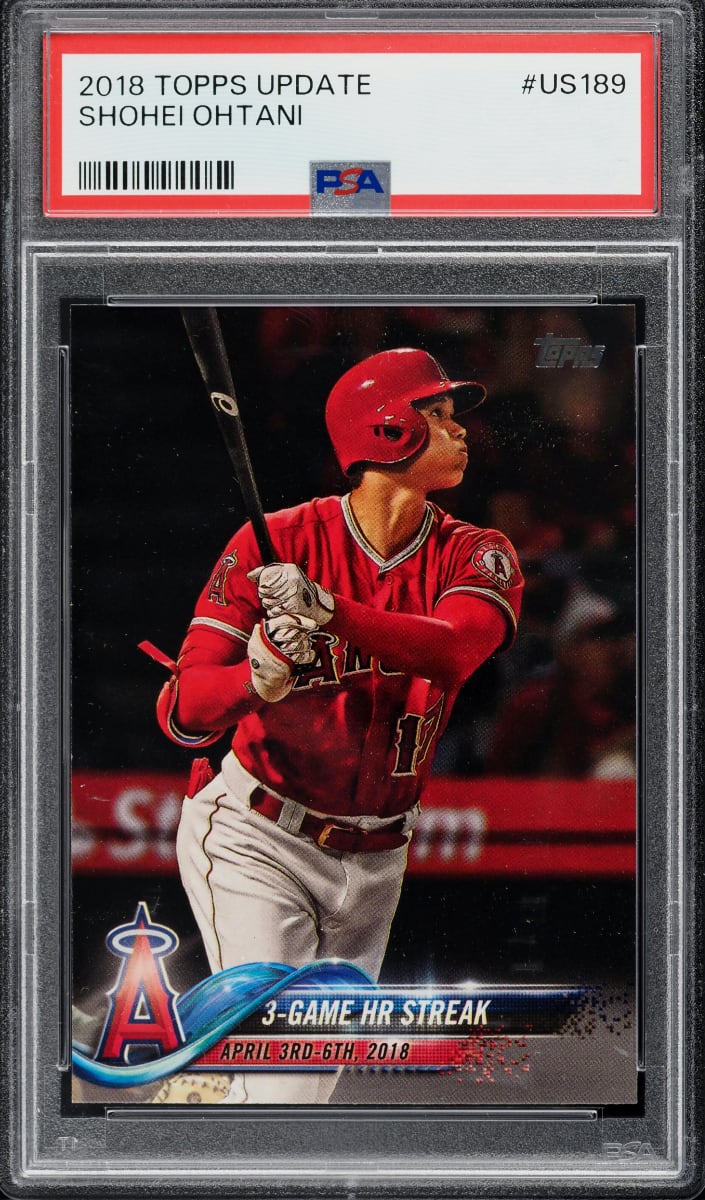 Shohei Ohtani 2018 Topps Update Baseball