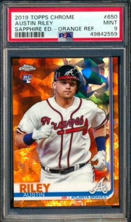 2019 Austin Riley [Orange] #650