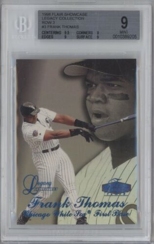 1998 Flair Showcase Baseball Row 3 Frank Thomas #3