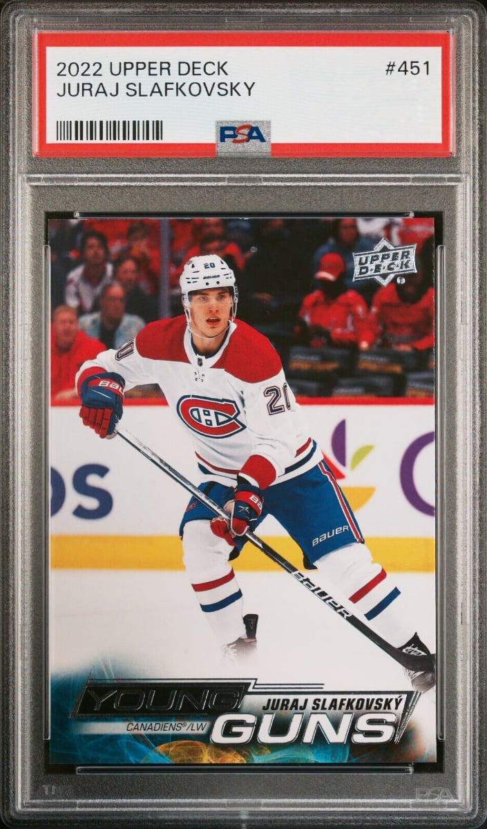 Juraj Slafkovsky - 2022 Upper Deck Hockey