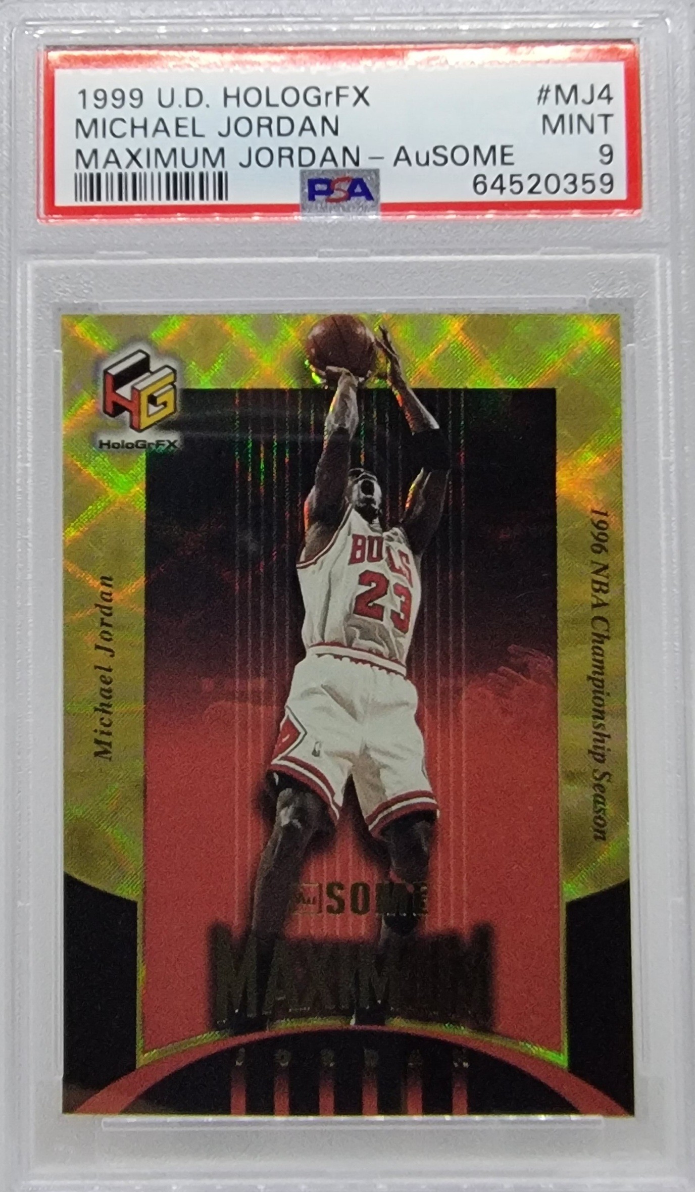 1999 Michael Jordan [AUsome] #MJ4