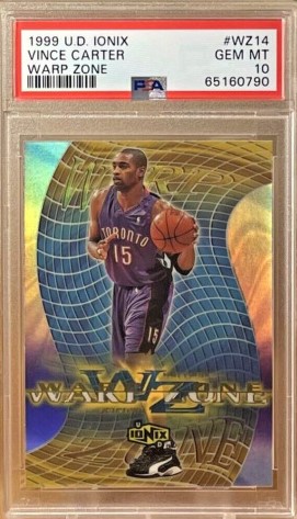1999 Vince Carter #WZ14