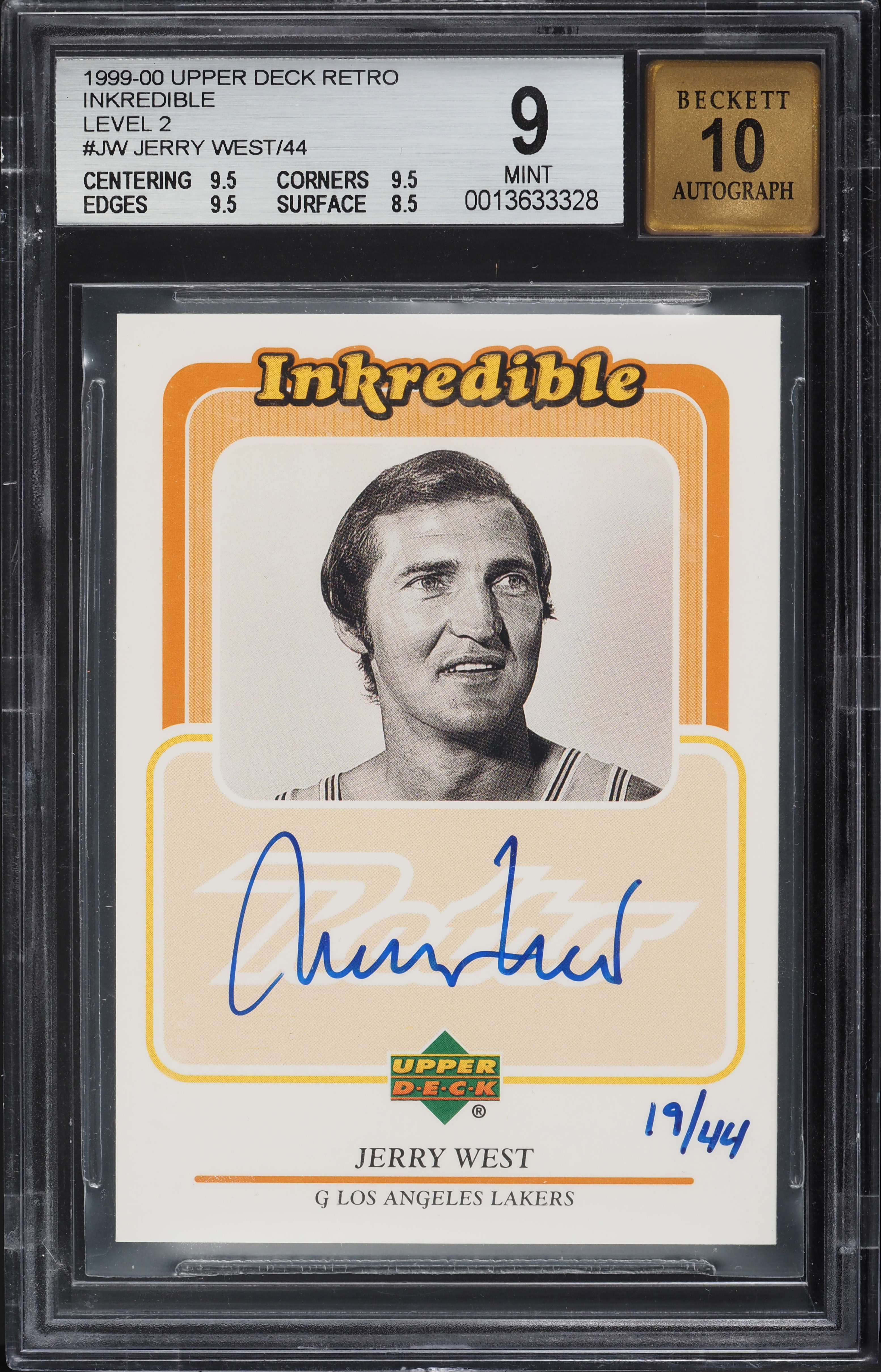 1999 Jerry West [Level 2] #JW