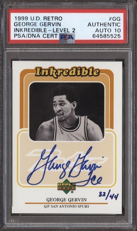 1999 George Gervin [Level 2] #GG