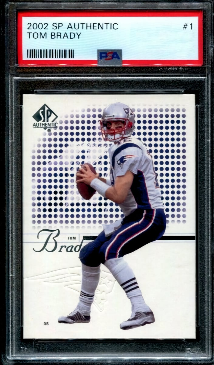 Tom Brady - 2002 SP Authentic Football