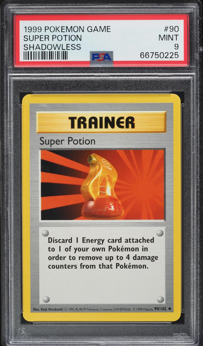 Super Potion 1999 Pokemon Base Set Shadowless