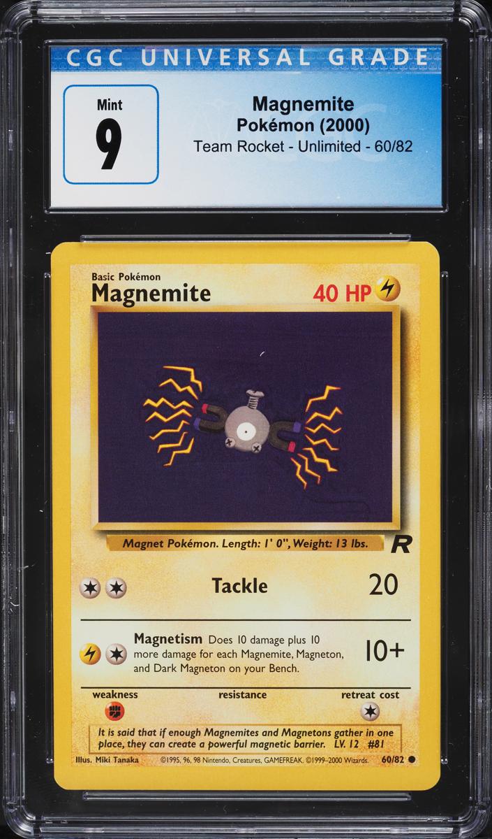 Magnemite 2000 Pokemon Team Rocket