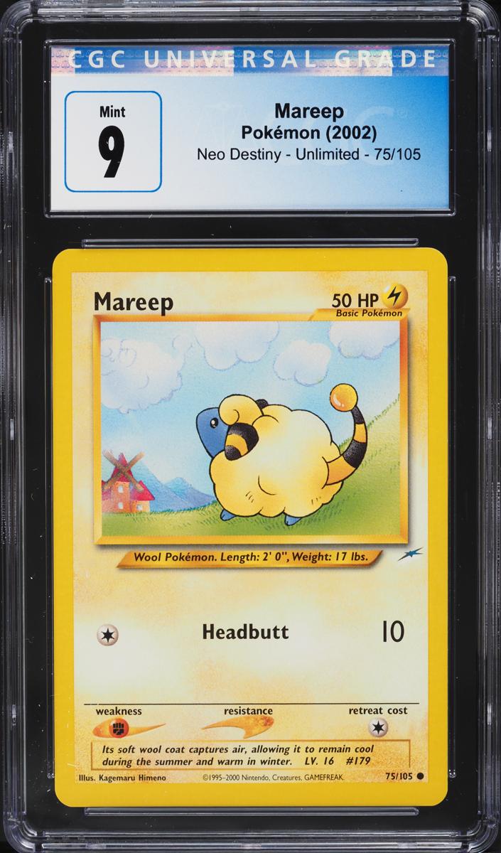 Mareep 2002 Pokemon Neo Destiny