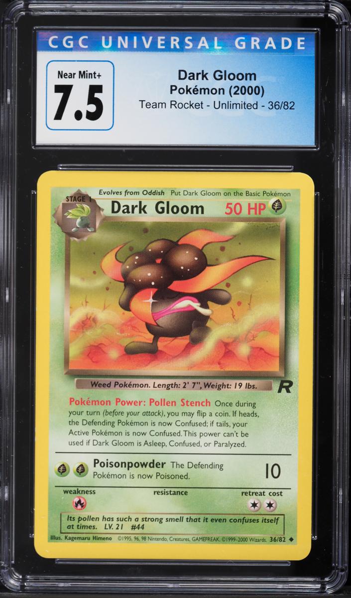 Dark Gloom 2000 Pokemon Team Rocket
