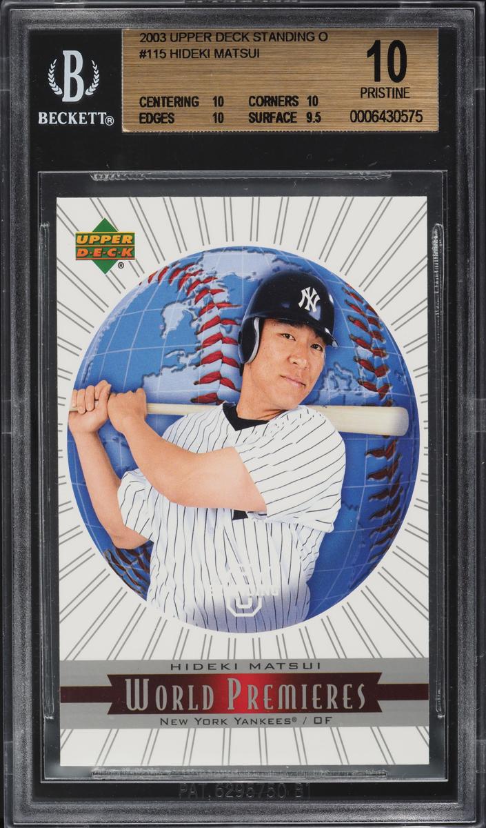 2003 Upper Deck Standing O Baseball Hideki Matsui #115