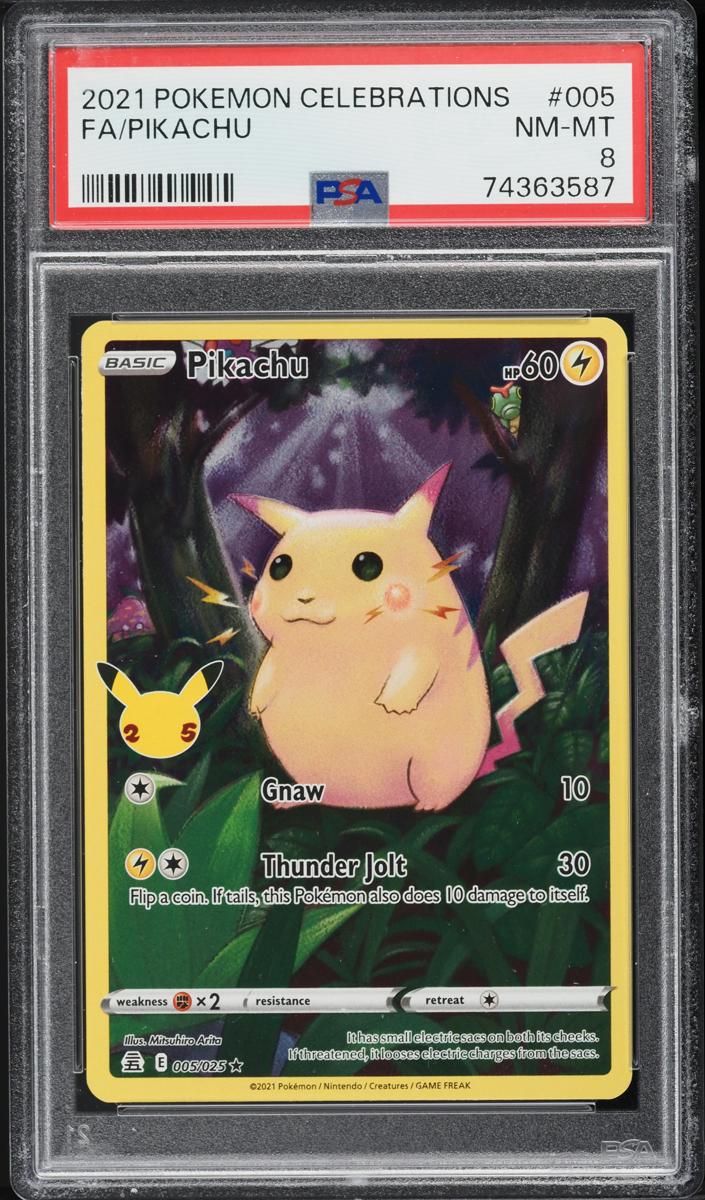 Pikachu 2021 Pokemon Celebrations Full Art