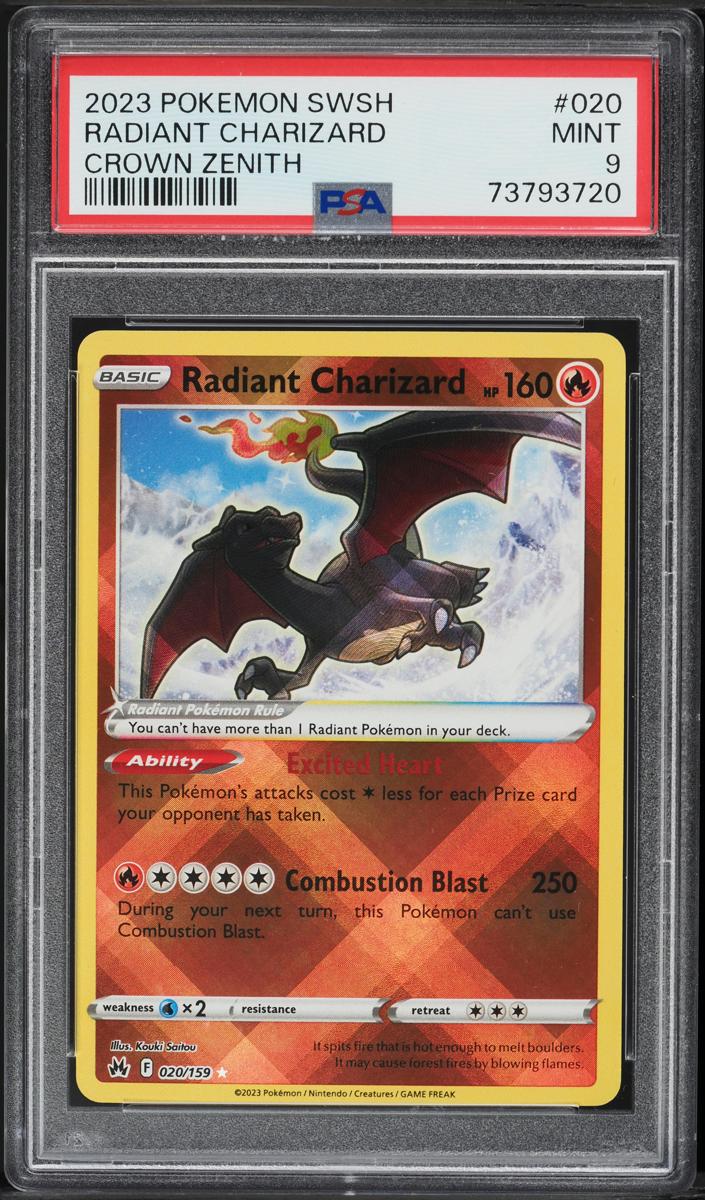 Radiant Charizard 2023 Crown Zenith