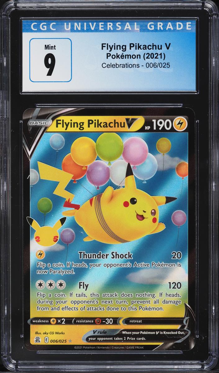 Flying Pikachu V Holo 2021 Pokemon Celebrations