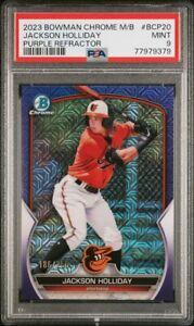 2023 Bowman Chrome Mega Box Baseball Purple Jackson Holliday #BCP-20