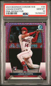 2023 Bowman Chrome Mega Box Baseball Pink Logan O'Hoppe #39
