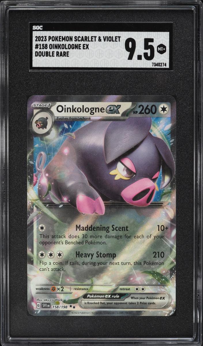 Oinkologne EX 2023 Pokemon Scarlet & Violet
