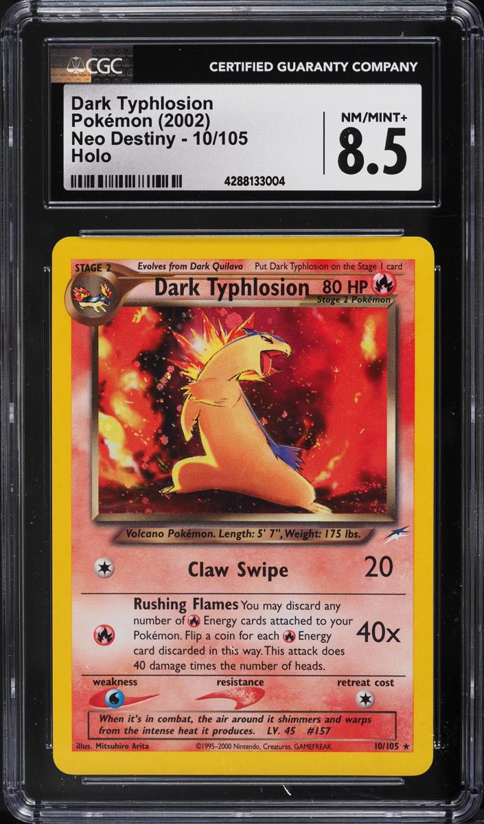 Dark Typhlosion - 2002 Pokemon Neo Destiny