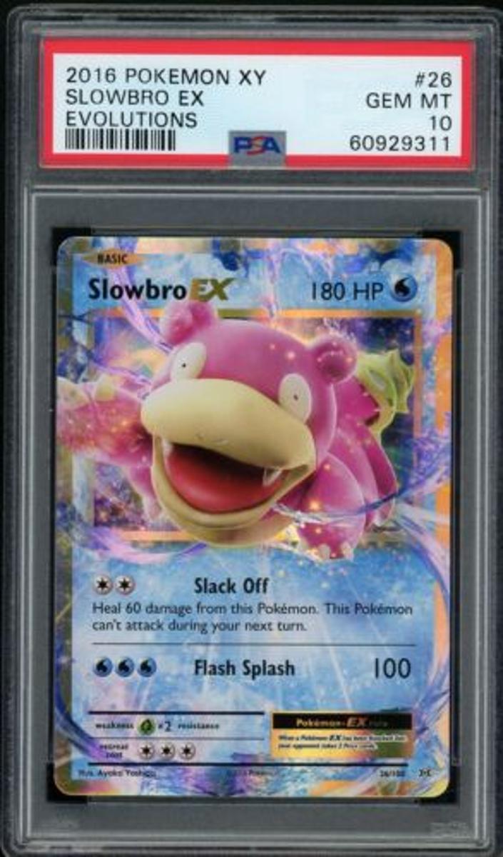 Slowbro EX Holo 2016 Pokemon XY Evolutions