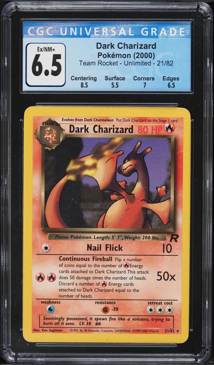 Dark Charizard 2000 Pokemon Team Rocket