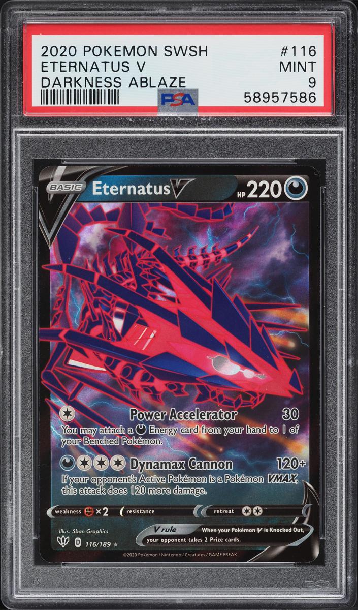 Eternatus V 2020 Pokemon Sword & Shield Darkness Ablaze