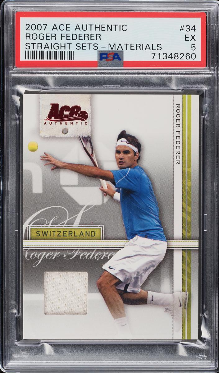 Roger Federer - 2007 Ace Authentic Straight Sets Tennis