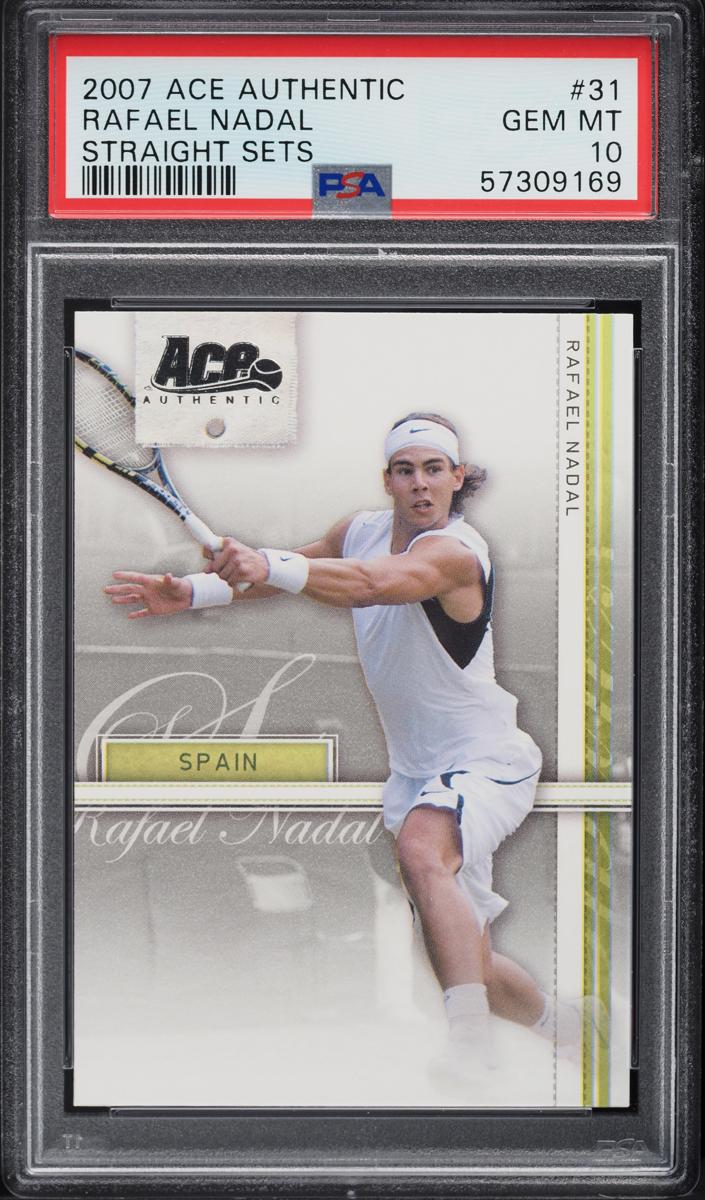 Rafael Nadal - 2007 Ace Authentic Straight Sets Tennis