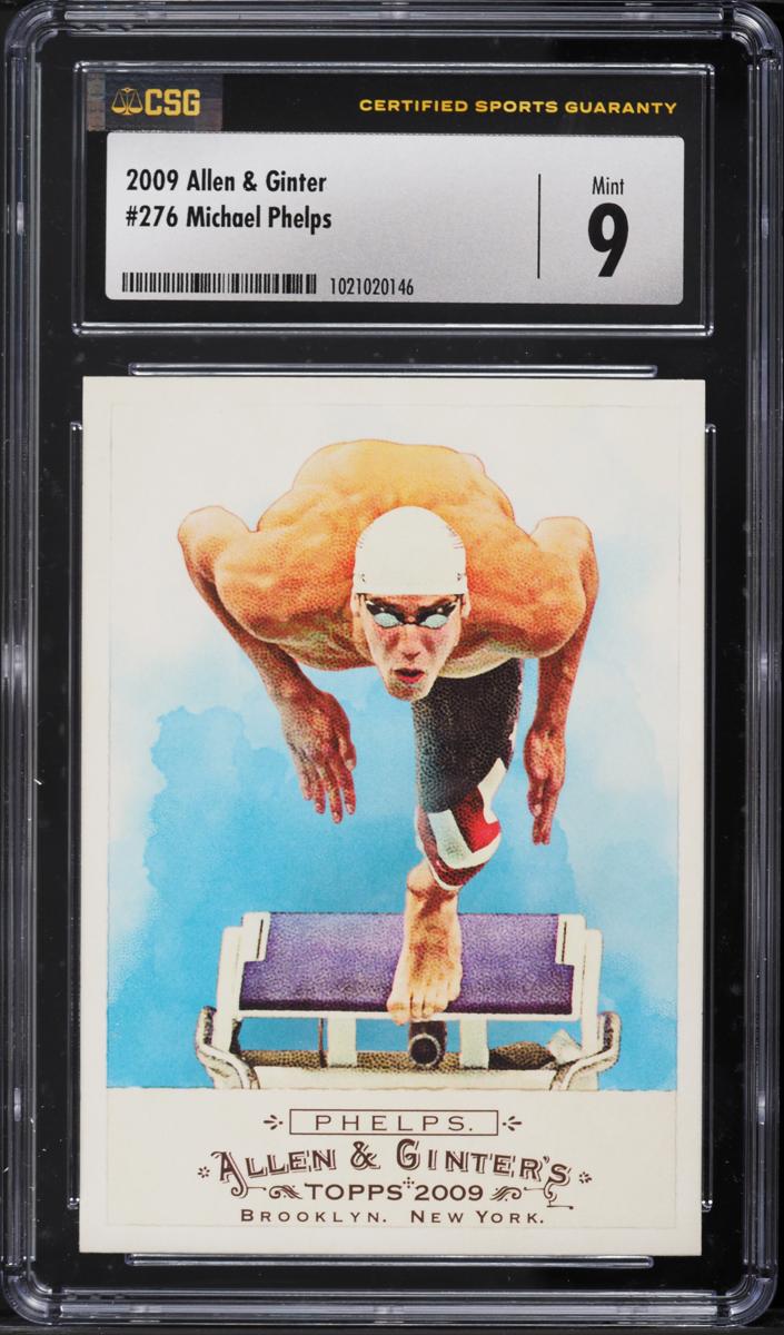 Michael Phelps - 2009 Topps Allen & Ginter Baseball