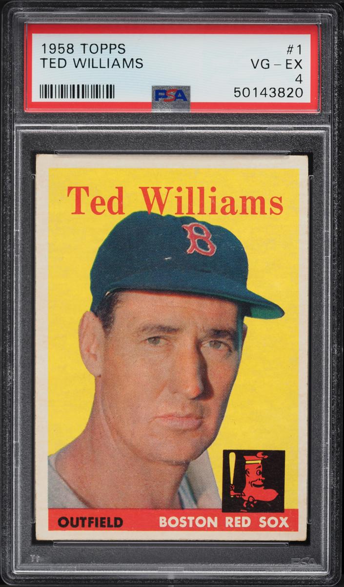Ted Williams 1958 Topps Baseball