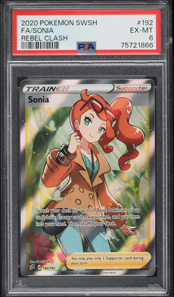 Sonia 2020 Pokemon Sword & Shield Rebel Clash