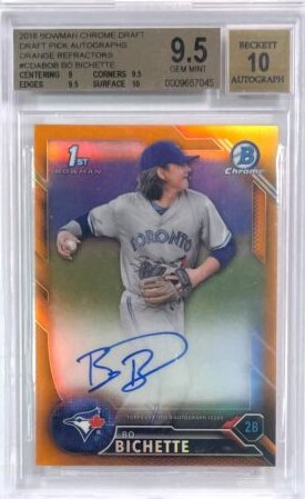 2016 Bo Bichette [Orange] #CDA-BOB