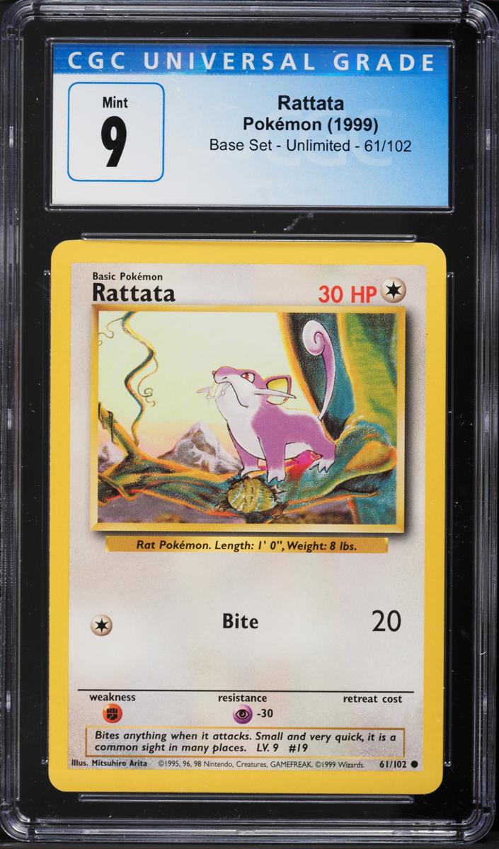 Rattata 1999 Pokemon Base Set