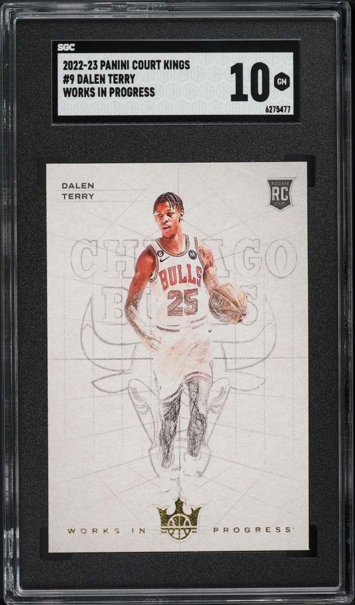 2022 Panini Court Kings Dalen Terry #9 card