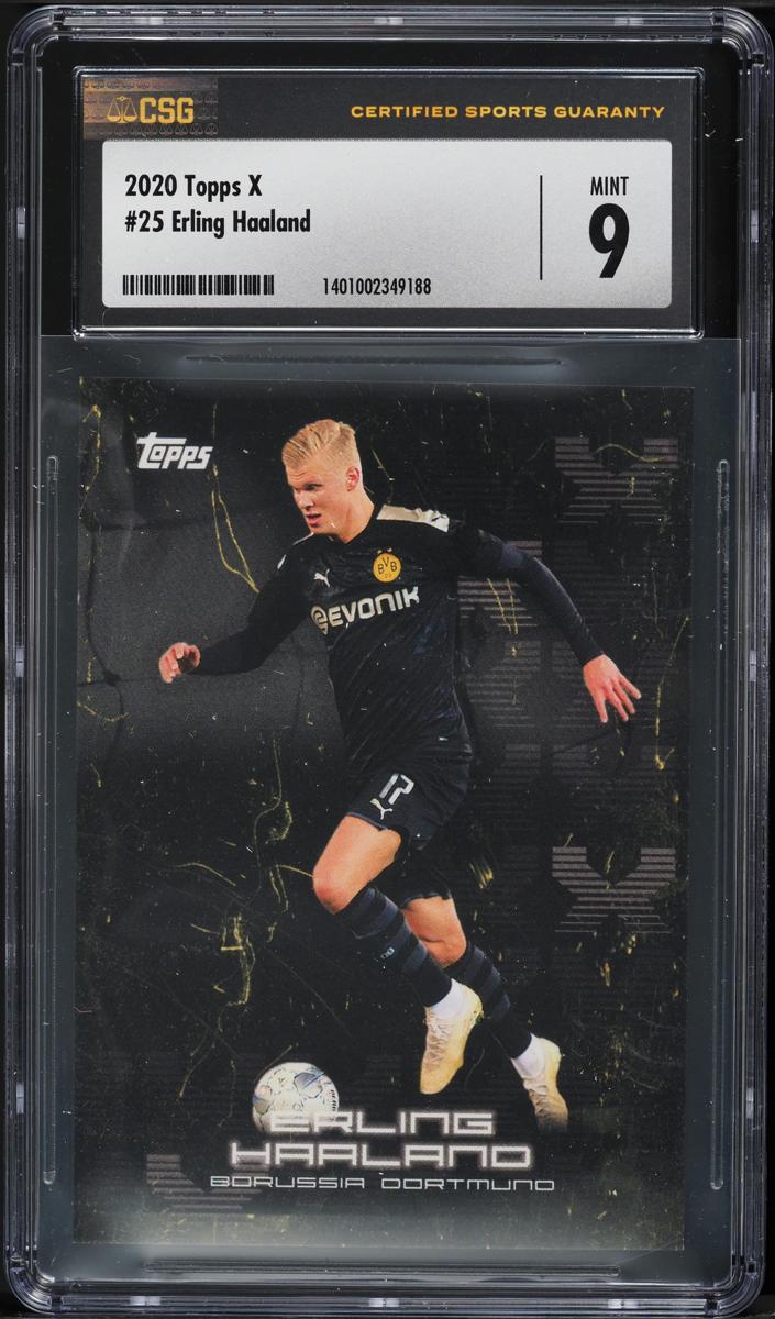 Erling Haaland - 2020 Topps X BVB Borussia Dortmund Soccer