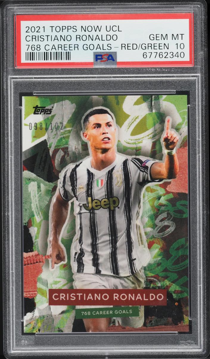 Cristiano Ronaldo - 2021 Topps Now Soccer