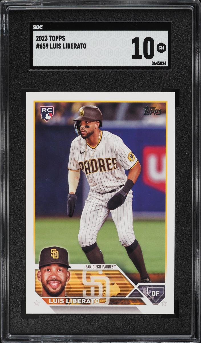 2023 Topps Baseball Luis Liberato #659 SGC 10