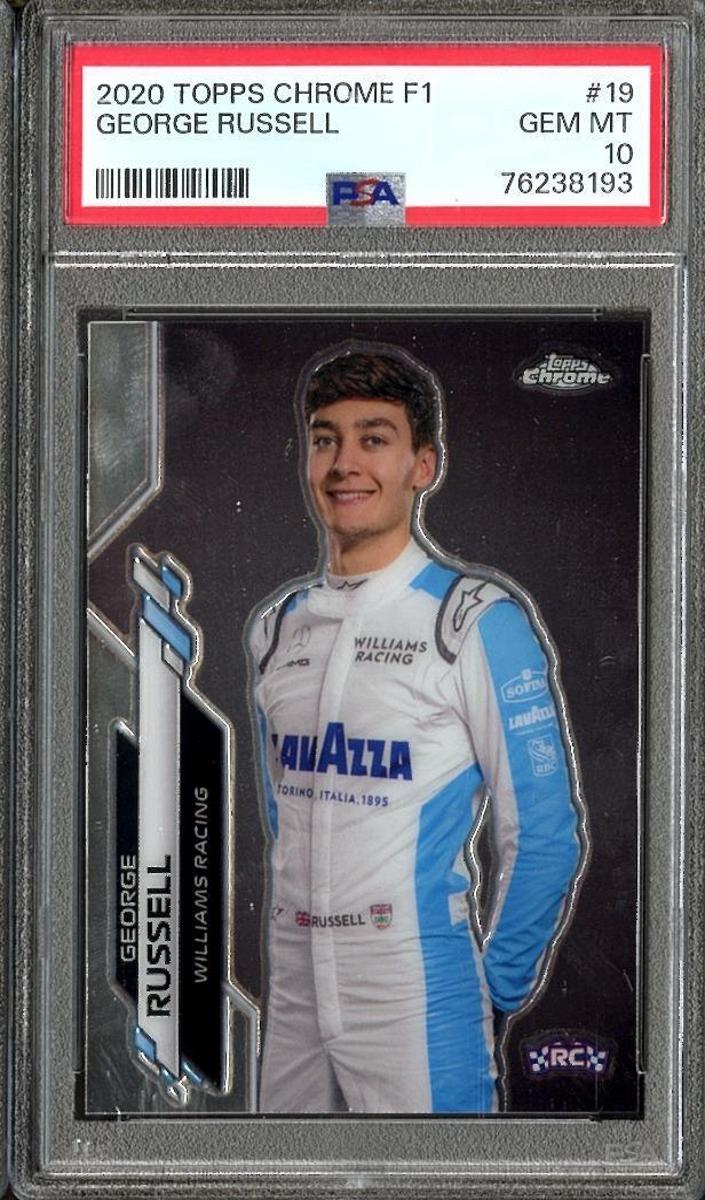 George Russell - 2020 Topps Chrome F1 Racing