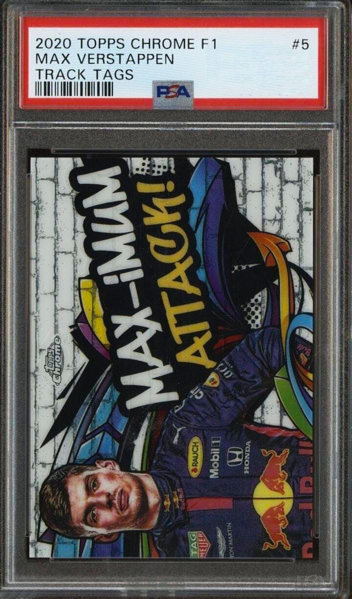Max Verstappen - 2020 Topps Chrome F1 Racing