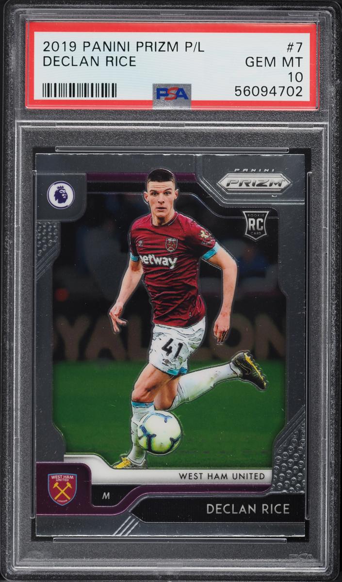 Declan Rice - 2019 Panini Prizm Premier League Soccer